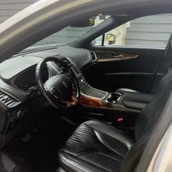 Clean front interior