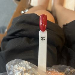 Clover Nails - My favorite shade of red to get