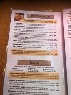Menu photo 3 Texas Roadhouse Little Rock, AR Menu photo 3 Texas Roadhouse Little Rock, AR