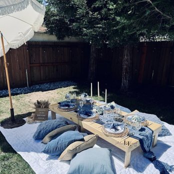 A Love For Lavish - In awe of this blue picnic theme she did for my daughter - Party & Event Planning Near Me A Love For Lavish - In awe of this blue picnic theme she did for my daughter - Party & Event Planning Near Me
