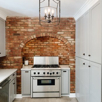 Stone Style Design - Kitchen - all cabinets - pantrys, wall, base and countertop from Stone. - Kitchen & Bath Near Me - Fairfax, Virginia
