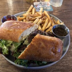 The Vault - Huge primer sandwich with french fries