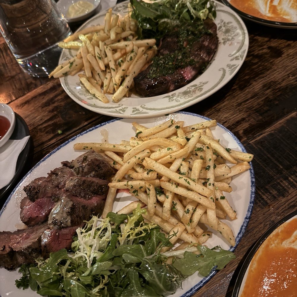 Gemma - Steak frites and steak au poivre - French Near Me - Dallas, Texas