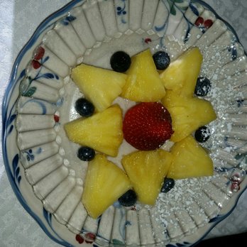 The Robin's Nest Bed & Breakfast - 1st course of breakfast. - Bed & Breakfast Near Me - San Andreas, California