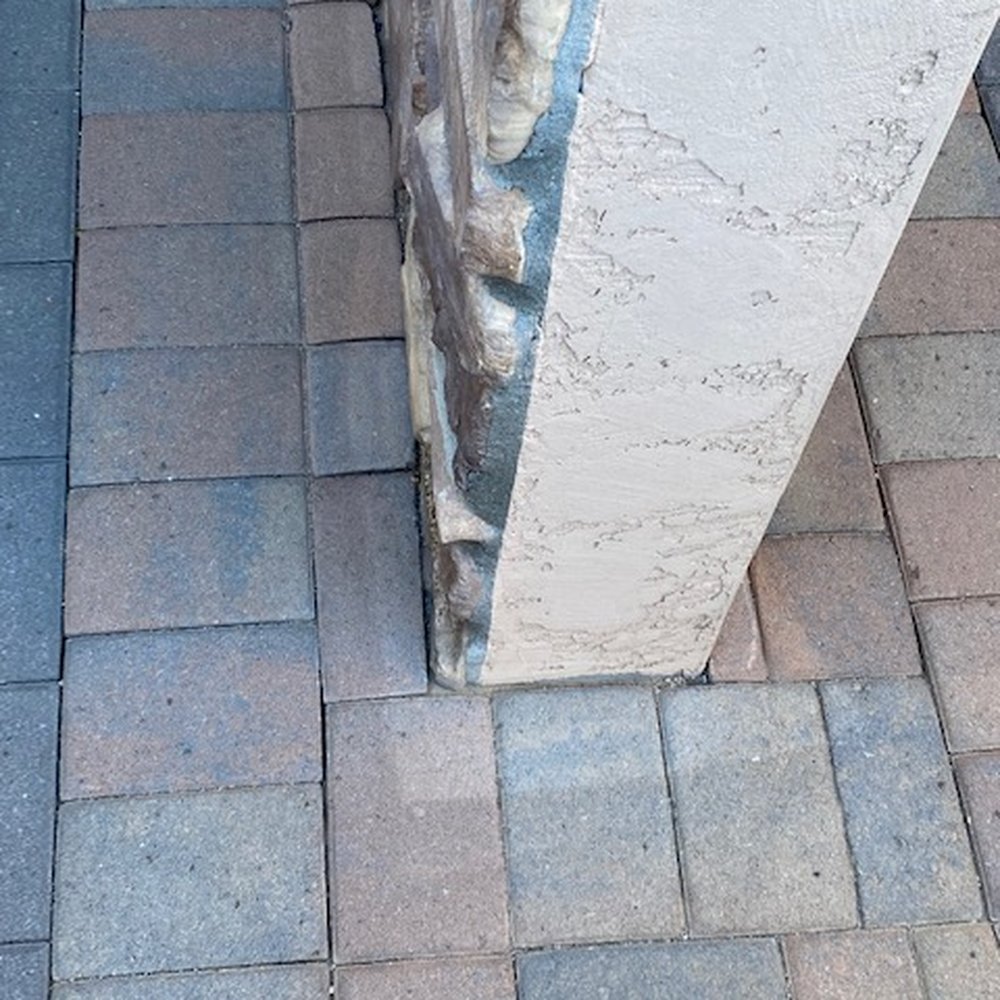 Clean-N-Time - visible spray patters where they missed with the pressure washer - Pressure Washers Near Me Clean-N-Time - visible spray patters where they missed with the pressure washer - Pressure Washers Near Me