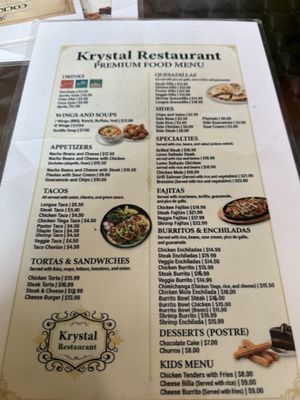 Menu photo 2 Krystal Tex-Mex Washington, DC, DC Menu photo 2 Krystal Tex-Mex Washington, DC, DC