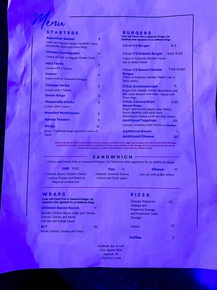 NORTHSIDE BAR AND GRILL - Updated August 2024 - 11 Photos - 2126 Algoma