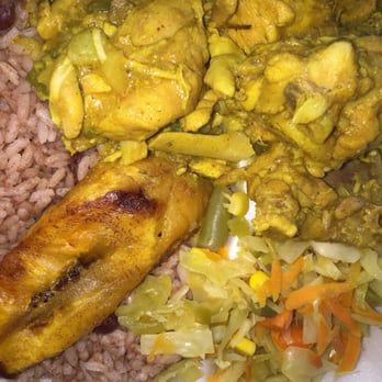 Tafari Tropics Jamaican Restaurant - Curry Chicken - Lunch Plate $6.42 - Caribbean Near Me - Bloomfield, New Jersey