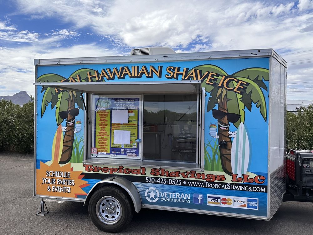 Tropical Shavings Logo