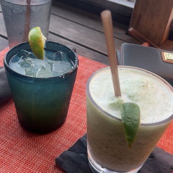 Dry Rocks - Margarita & creamy mojito (drink of the day) - Mexican Near Me - Key Largo, Florida Dry Rocks - Margarita & creamy mojito (drink of the day) - Mexican Near Me - Key Largo, Florida