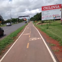 Ciclovia do Guará - Sentido anti-horário. Entre a 13 e a 15