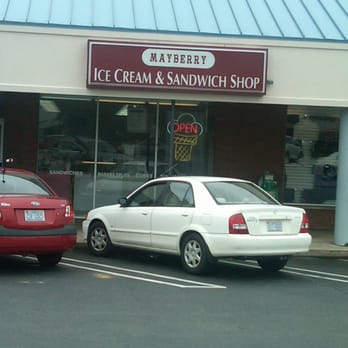 Mayberry - The front exterior - Ice Cream & Frozen Yogurt Near Me - Greensboro, North Carolina