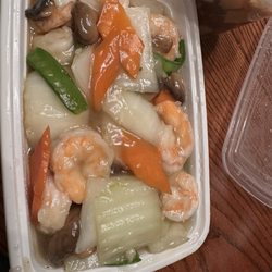 Main Moon Chinese Restaurant - Shrimp with Chinese Vegetables