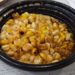 Tropical Smoothie Cafe - Jalapeno corn this is an added 99 cents to your bill. Tastes really good, spicy, yum!