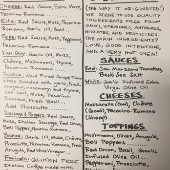 Mandala Pizza - Current Menu - Food Trucks Near Me Mandala Pizza - Current Menu - Food Trucks Near Me