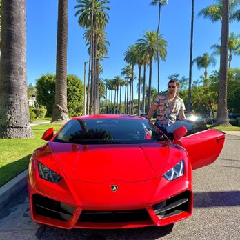 777 Exotics - 777's red Lambo - Car Rental Near Me - Los Angeles, California