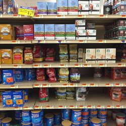 Diorio's Supermarket - The coffee selection (July 2016)