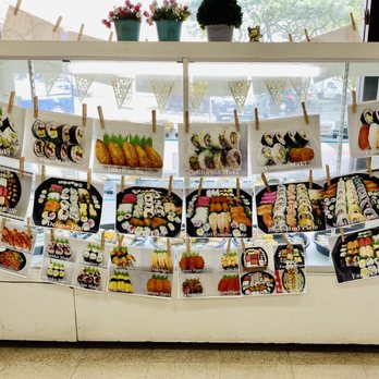 Manoa Sushi - a display of sushi items - Japanese Near Me - Honolulu, Hawaii Manoa Sushi - a display of sushi items - Japanese Near Me - Honolulu, Hawaii