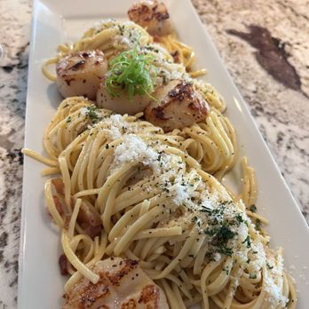 Alaska Chopped & Chowdered - Scallops carbonara - Soup Near Me - Anchorage, Alaska Alaska Chopped & Chowdered - Scallops carbonara - Soup Near Me - Anchorage, Alaska