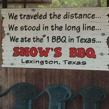 Snow's BBQ - Barbeque Near Me - Lexington, Texas Snow's BBQ - Barbeque Near Me - Lexington, Texas