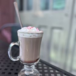 French Toast - The candy cane hot cocoa was delightful!!