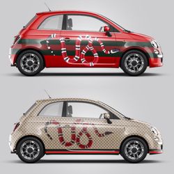 Hi-Way Design - Side View of 500 C Fiat GUCCi Edition