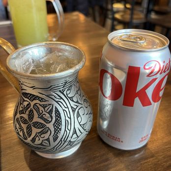 Sultān Mediterranean Restaurant - Soda and cup - Mediterranean Near Me - St. Louis, Missouri