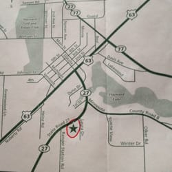 Flat Creek Inn - Location of Flat Creek Inn on the map.