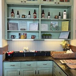 Interior-hostess desk