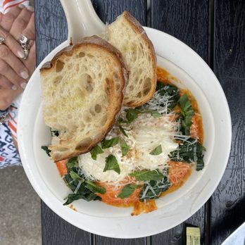 The Smith - Baked Eggs Alla Vodka was good but a little spicy - New American Near Me - New York, New York The Smith - Baked Eggs Alla Vodka was good but a little spicy - New American Near Me - New York, New York