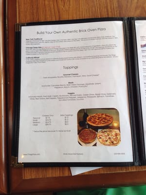 Menu photo 7 Trilogy Pizza & Wine San Antonio, TX