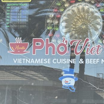 Pho Viet Noodle - Sign flashing "Open" - Vietnamese Near Me - Chula Vista, California Pho Viet Noodle - Sign flashing "Open" - Vietnamese Near Me - Chula Vista, California