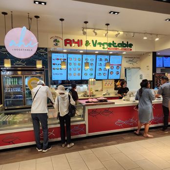 Ahi & Vegetable - Ala Moana - Front counter - Poke Near Me - Honolulu, Hawaii Ahi & Vegetable - Ala Moana - Front counter - Poke Near Me - Honolulu, Hawaii