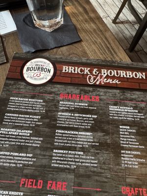 Menu photo 2 Brick & Bourbon Stillwater, MN