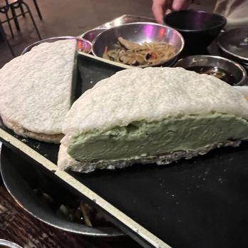 Hobak Korean BBQ - Green tea dessert - Korean Near Me - Las Vegas, Nevada