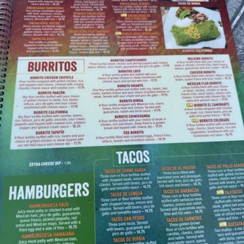 El Poblano Grill & Cantina - Menu as of 05/2026 - Mexican Near Me - Columbia, Missouri