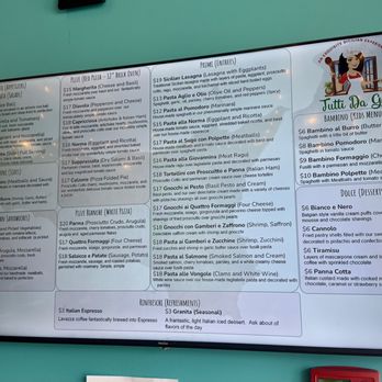 Tutti Da Gio - Menu Board - Sicilian Near Me - Hendersonville, Tennessee Tutti Da Gio - Menu Board - Sicilian Near Me - Hendersonville, Tennessee