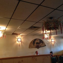 Golden Inn Restaurant - Oversized fans and lanterns...can we say retro? So awesome.