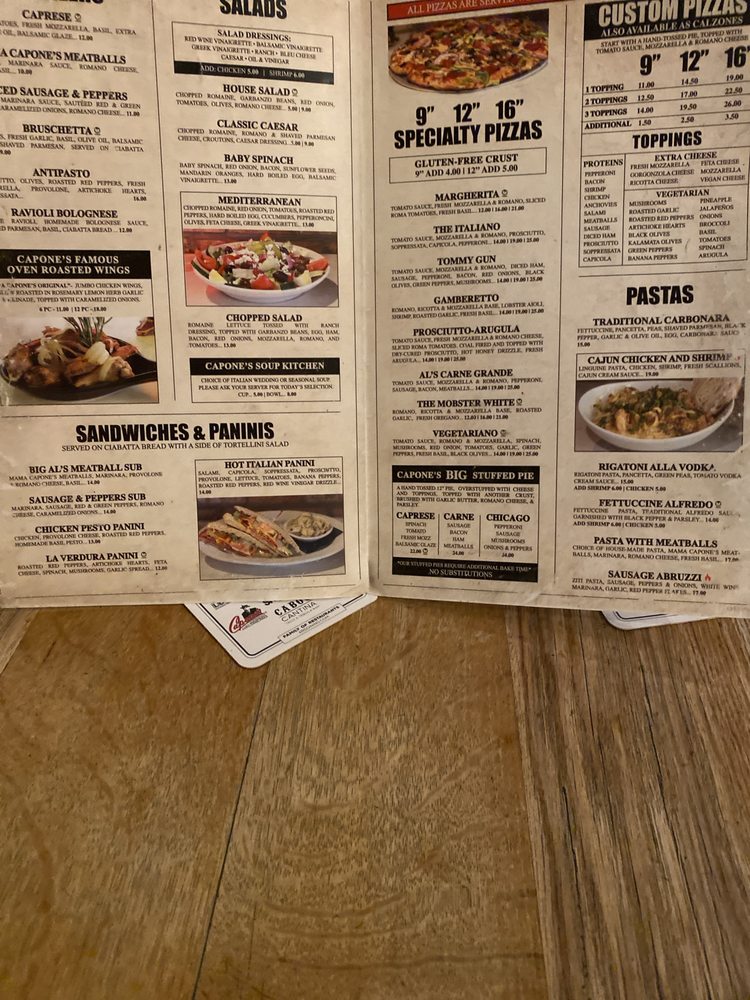 Capone's Coal Fired Pizza