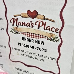 Nana’s Place