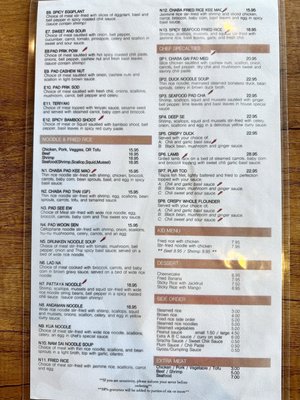Menu photo 2 Chaba Thai Bistro Beaumont, TX Menu photo 2 Chaba Thai Bistro Beaumont, TX