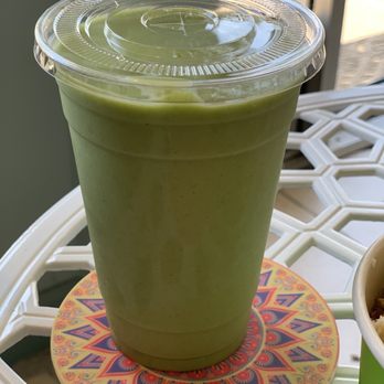Blu Mango Smoothie Bar - a green smoothie - Juice Bars & Smoothies Near Me - Pearl River, New York