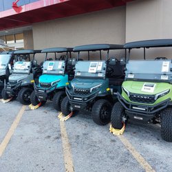 Lowe's Home Improvement - Golf carts for sale - Don't be fooled by thinking they are American Made