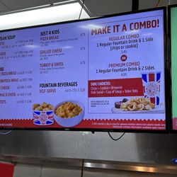 Earl of Sandwich - Menu