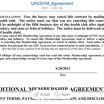 UFC GYM Honolulu - They make you go in person to cancel but they fail to tell you you can send in a written notice to cancel. #breachofcontract - Trainers Near Me - Honolulu, Hawaii UFC GYM Honolulu - They make you go in person to cancel but they fail to tell you you can send in a written notice to cancel. #breachofcontract - Trainers Near Me - Honolulu, Hawaii