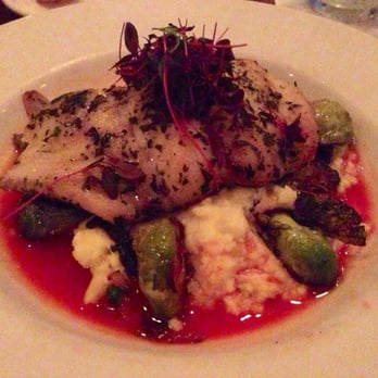Pane Rustica - Herb grouper & truffle polenta - Italian Near Me - Tampa, Florida Pane Rustica - Herb grouper & truffle polenta - Italian Near Me - Tampa, Florida