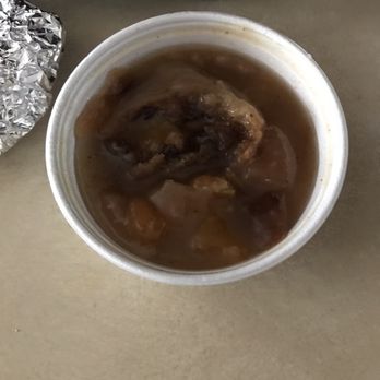 Chef Greg's Soul -N- The Wall - Peach Cobbler Cup-Yes, I got me a spoon of it. - New American Near Me - Detroit, Michigan Chef Greg's Soul -N- The Wall - Peach Cobbler Cup-Yes, I got me a spoon of it. - New American Near Me - Detroit, Michigan