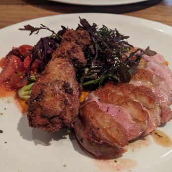 Nopa - Duck breast, fried duck wing, strawberry sauce - New American Near Me - San Francisco, California Nopa - Duck breast, fried duck wing, strawberry sauce - New American Near Me - San Francisco, California