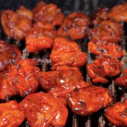 a close up view of a grill a close up view of a grill