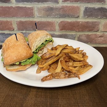 Stella Point Grille - a sandwich and french fries - Bars Near Me - Kensington, Maryland
